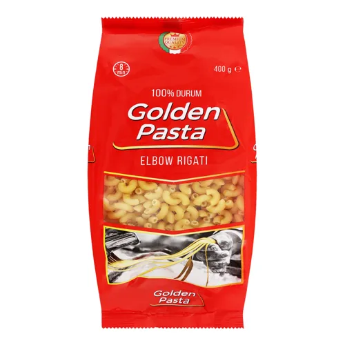 Вироби макаронні Elbow rigati Golden Pasta м/у 400г