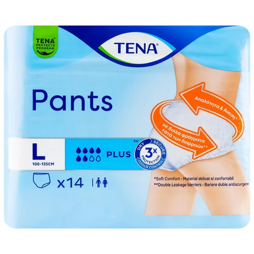 Підгузки Tena Slip Plus L для дорослих 14шт
