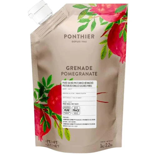 Пюре Ponthier Гранат 1кг