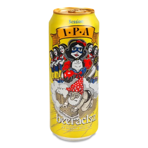 Пиво Beeraclez Session IPA світле з/б