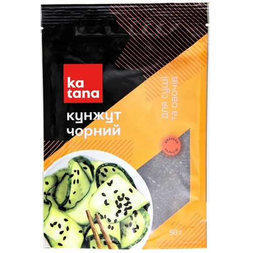 Кунжут Katana чорний 50г