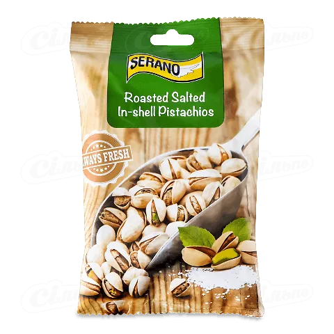Фісташки Serano «Джамбо» смажені, 150г