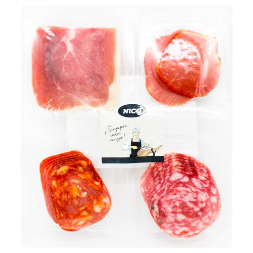 Ковбаса Nico Tapas Mix нарізка в асортименті 120г
