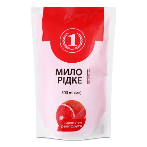 Рідке Мило З Ароматом Грейпфрута, ТМ "1", 500 мл