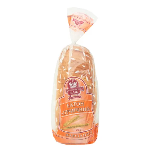 Батон нарізний Гірчичний КатеринославХліб м/у 450г