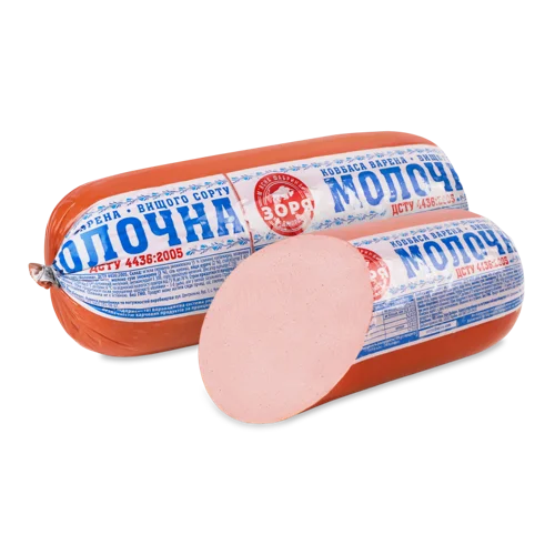 Ковбаса Варена Молочна Зоря Дніпра, кг