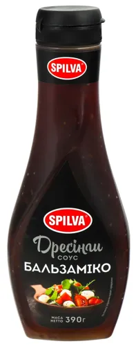 Соус Бальзаміко Spilva п/пл 390г