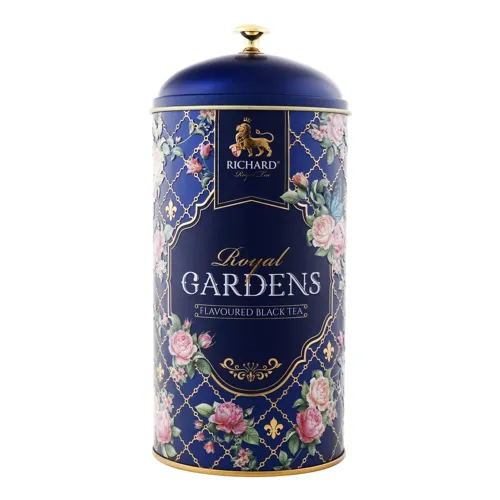 Чай чорний байховий листовий ароматизований Royal Gardens Richard з/б 80г