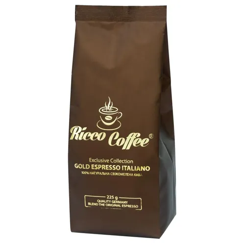 Кава Ricco Голд Еспрессо Італьяно мелена 225г