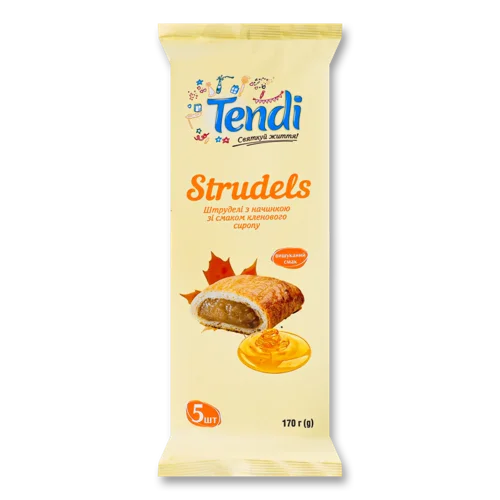 Штруделі З Начинкою Зі Смаком Кленового Сиропу, м/у 170г