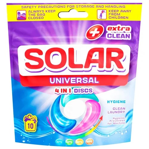 Капсули для прання Solar Universal 10шт