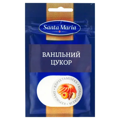 Цукор ванілін Santa Maria мелений 20г