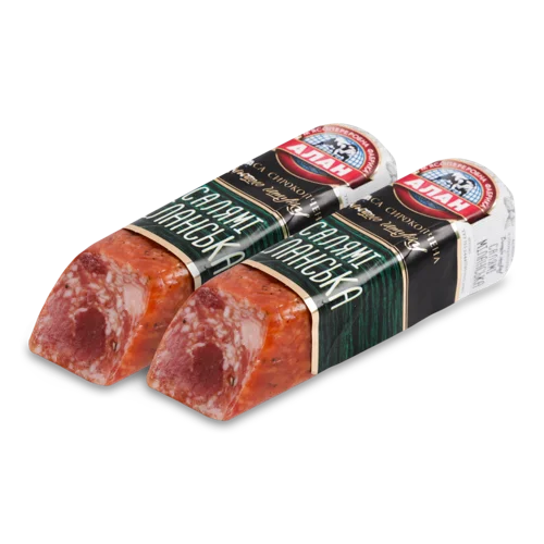 Ковбаса Салямі Міланська Алан Сирокопчена, кг