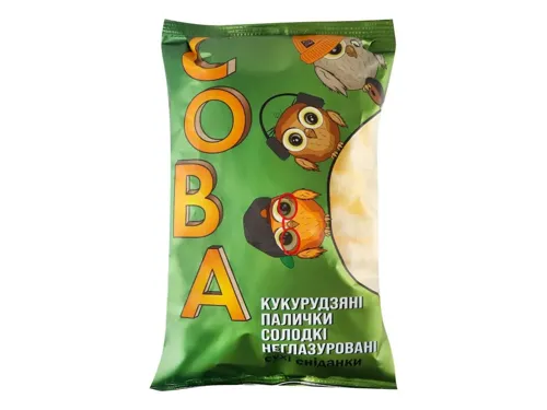 Палички кукурудзяні солодкі Сова м/у 65г