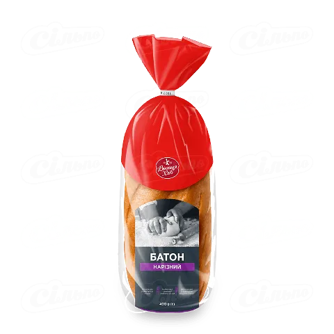 Батон «Вінниця хліб» нарізний 400г