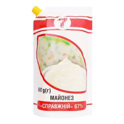 Майонез 67% Справжній Семерка д/п 600г
