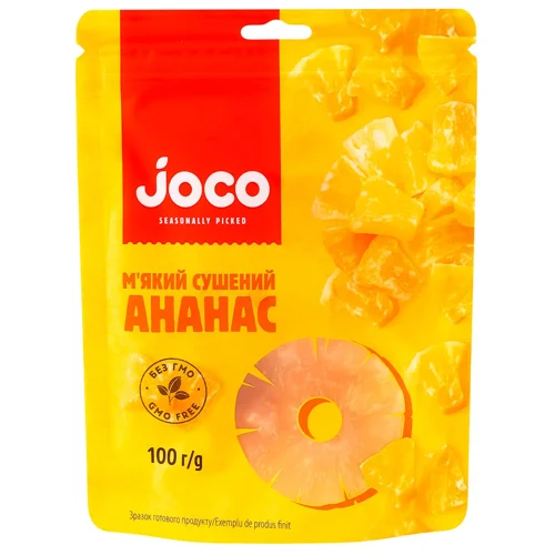 Ананас сушений JOCO 100г