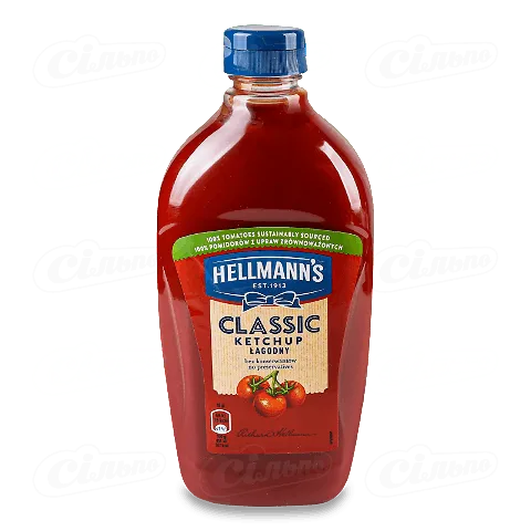 Кетчуп Hellmann's ніжний, 840г