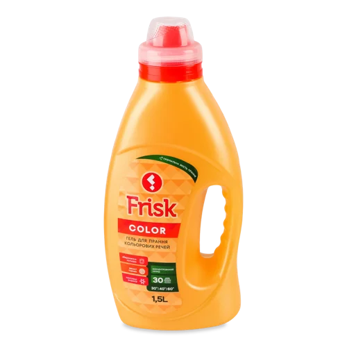 Гель для Прання Кольорових Речей Color Frisk, 1.5л