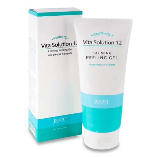 Гель-Пілінг Для Обличчя Calming Vita Solution 12 Jigott, 180мл