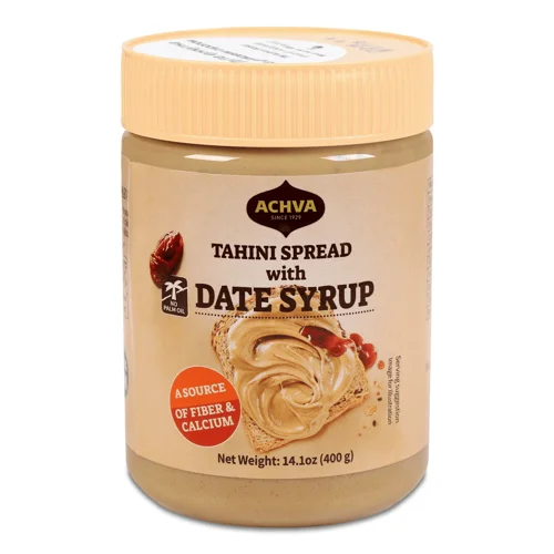 Паста Achva з кунжуту з фініковим сиропом,400г