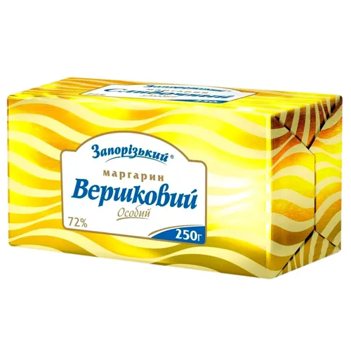 Маргарин Запорізький Вершковий Особливий 72% 250г