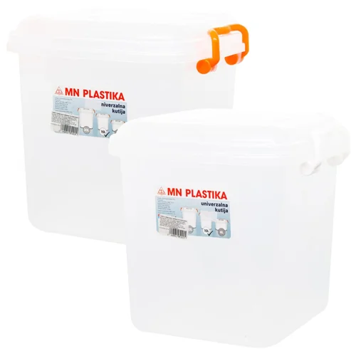 Ємність MN Plastika універсальна з кришкою 10л