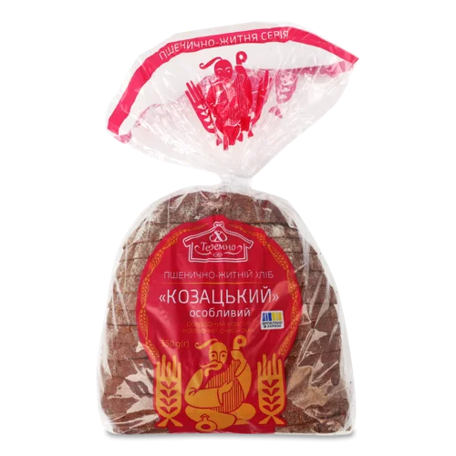 Хліб Пшенично-Житній Особливий Подовий В/ґ, 0.35кг