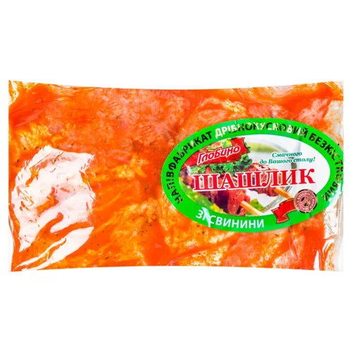 Шашлик із свинини Глобино Барбекю в маринаді охолоджений