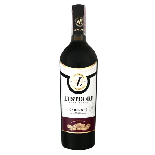 Вино 0.75л 9.5-14% червоне сухе Cabernet Lustdorf пл