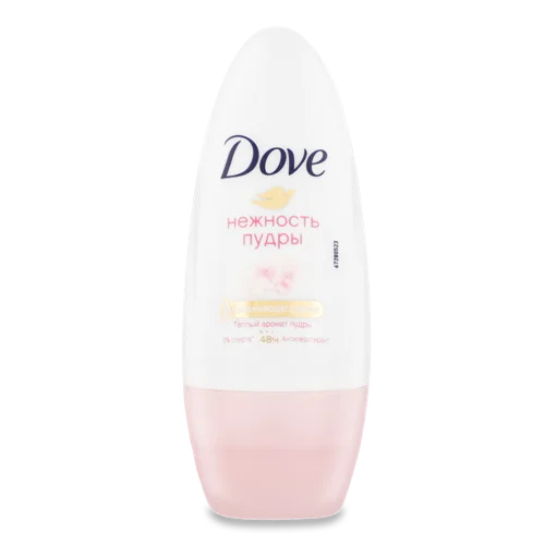 Антиперспірант Кульковий Dove Ніжність Пудри 50мл