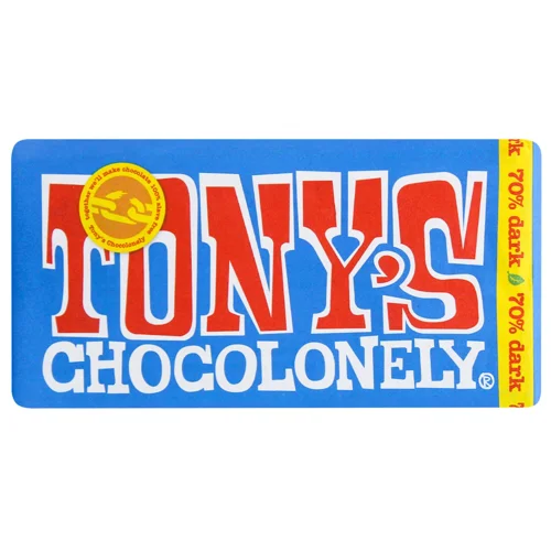 Шоколад чорний Tony's 70% 180г