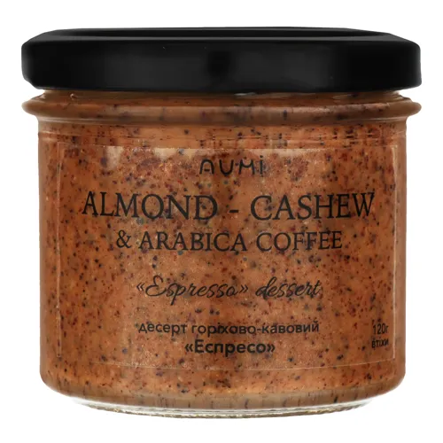 Десерт горіхово-кавовий Еспрессо Aumi с/б 120г