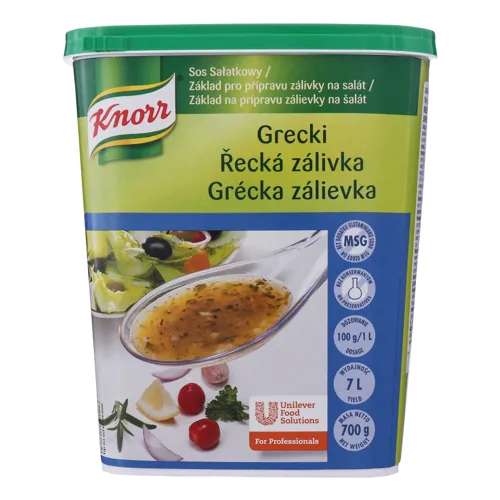 Заправка салатна швидкого приготування Грецька Knorr 700г