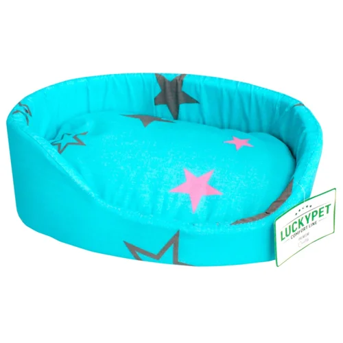 Лежак Lucky Pet Макс бірюзовий 26х37х12см