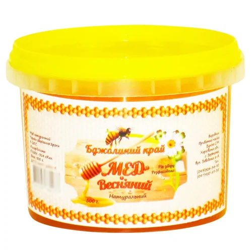 Мед Бджолиний Край весняний 500г
