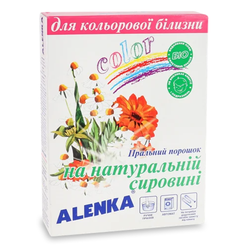 Порошок для Прання Alenka Color, Картонна Упаковка, 450г