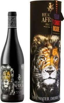 Вино Heart of Africa Pinotage червоне сухе 0.75л 14%