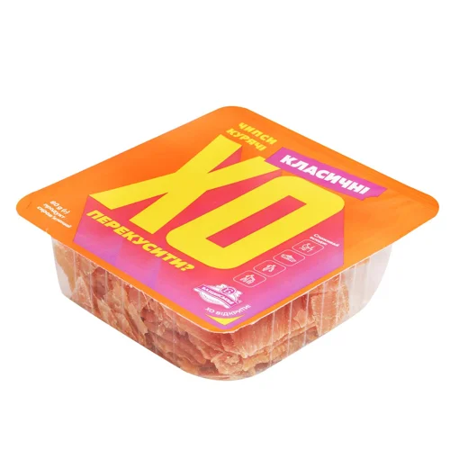 Чипси курячі Бащинський ХО Класичні сиров'ялені 80г