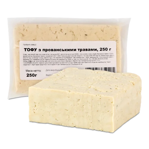 Тофу з Прованськими Травами ТОВ Шинкар Агро, в/у 250г