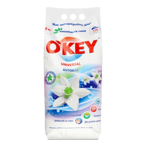 Пральний Порошок Automat Universal O'Key, 10кг