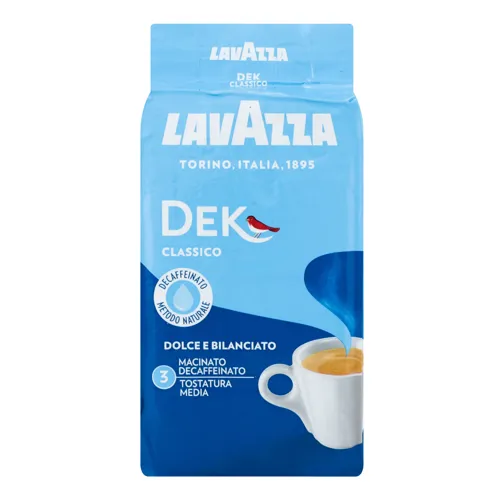 Кава мелена без кофеїну Dek Classico Lavazza вищого ґатунку 250г