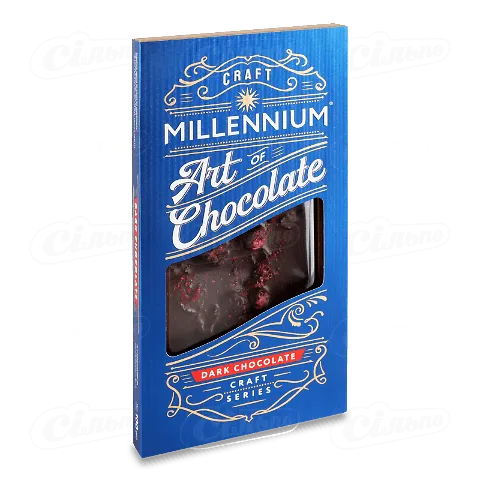 Шоколад Millennium Craft Series чорний з вишнею смородиною та журавлиною 100г
