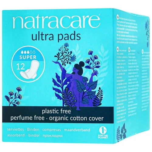 Прокладки гігієнічні Natracare Ultra Super 12шт