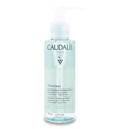 Міцелярна Вода Vinoclean Caudalie, 100 мл, для чутливої шкіри