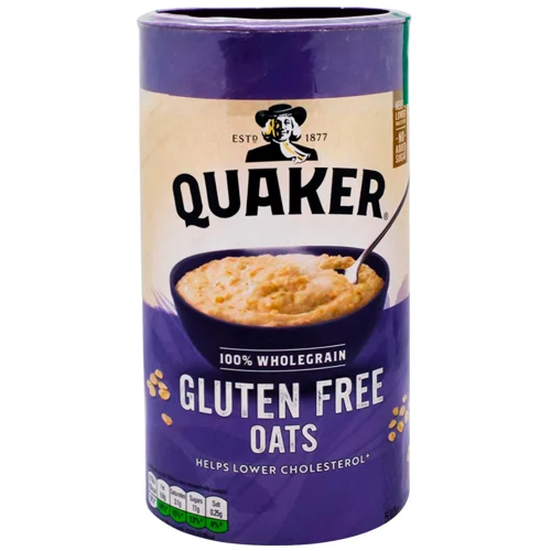 Пластівці вівсяні Quaker без глютену 510г