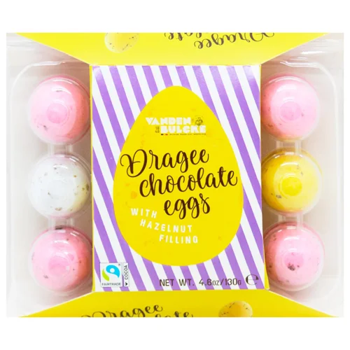 Драже Vandenbulcke шоколадні у формі яйця 130г