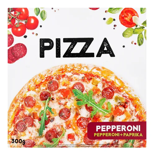 Піца заморожена Pepperoni+Paprika Pepperoni Vici к/у 300г