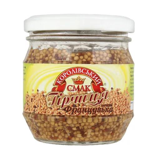 Гірчиця Французька Королівський смак 180г