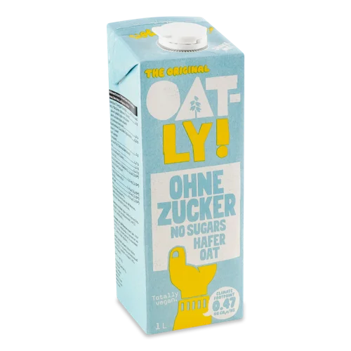 Напій Oatly! Вівсяний Б/Цукру, Вітаміни Та Мінерали, 1л